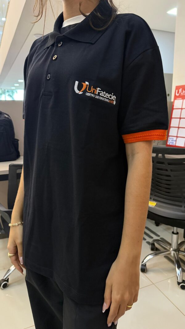 Camisa Polo Preta UniFatecie