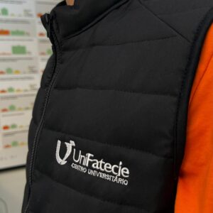 Colete Puffer Preto UniFatecie